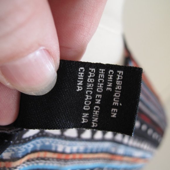 FOREVER 21 Colorful Striped Chiffon Kimono - Picture 6 of 10